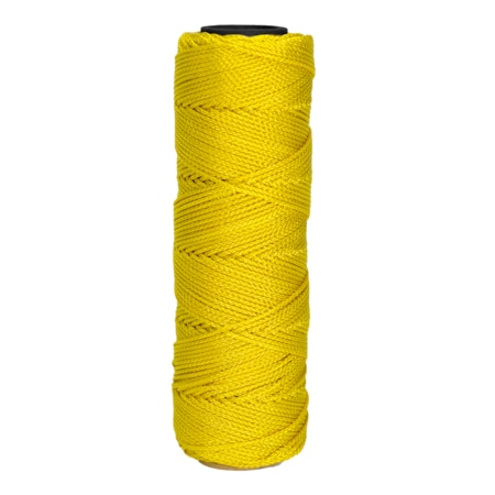Bon Tool Bon 11-134 Line, Nylon No.18 Braided, 500 Foot Yellow 11-134